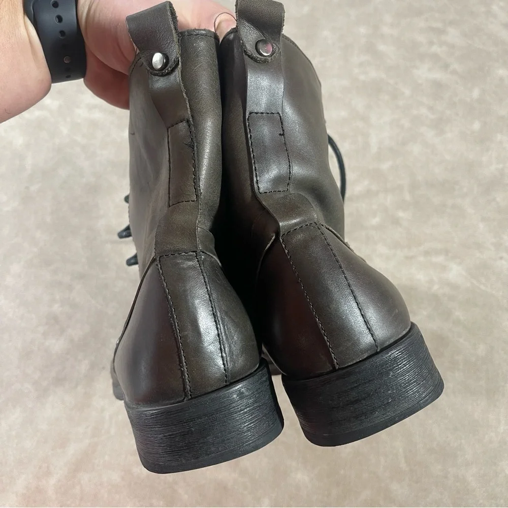 Aldo Men’s‎ Lace Up Zipper Boots Size 43